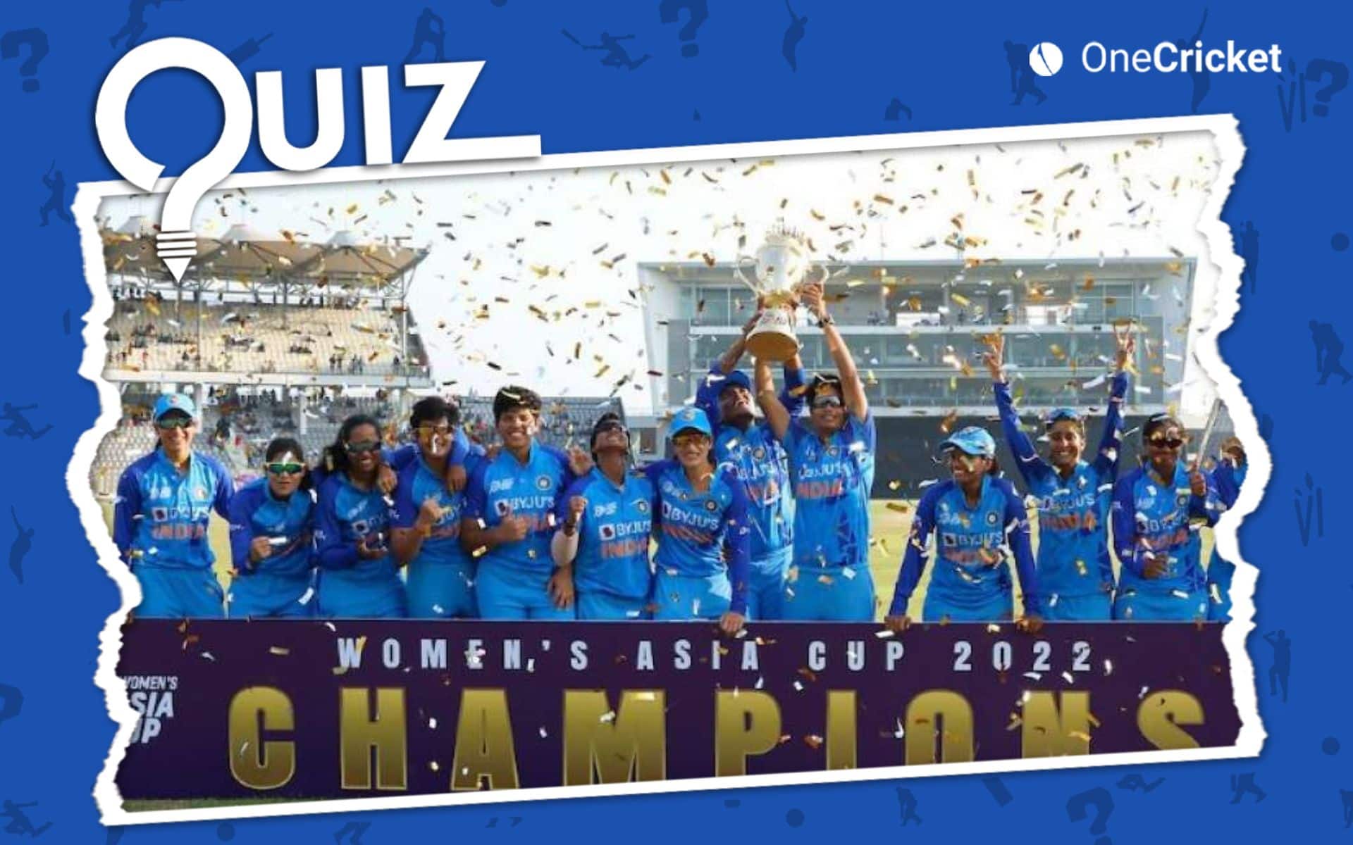 Cricket Quiz: How Well-Versed Are You With Women's Asia Cup History?